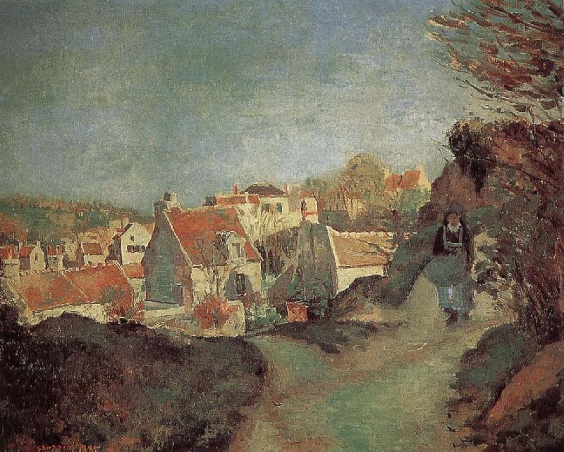 Camille Pissarro Schwarz slopes Metaponto France oil painting art
